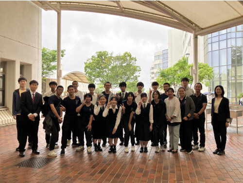 マレーシアJit Sin高校・時習館高等学校が大学見学を実施しました